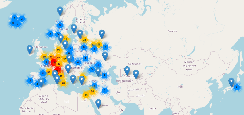 click for the interactive map